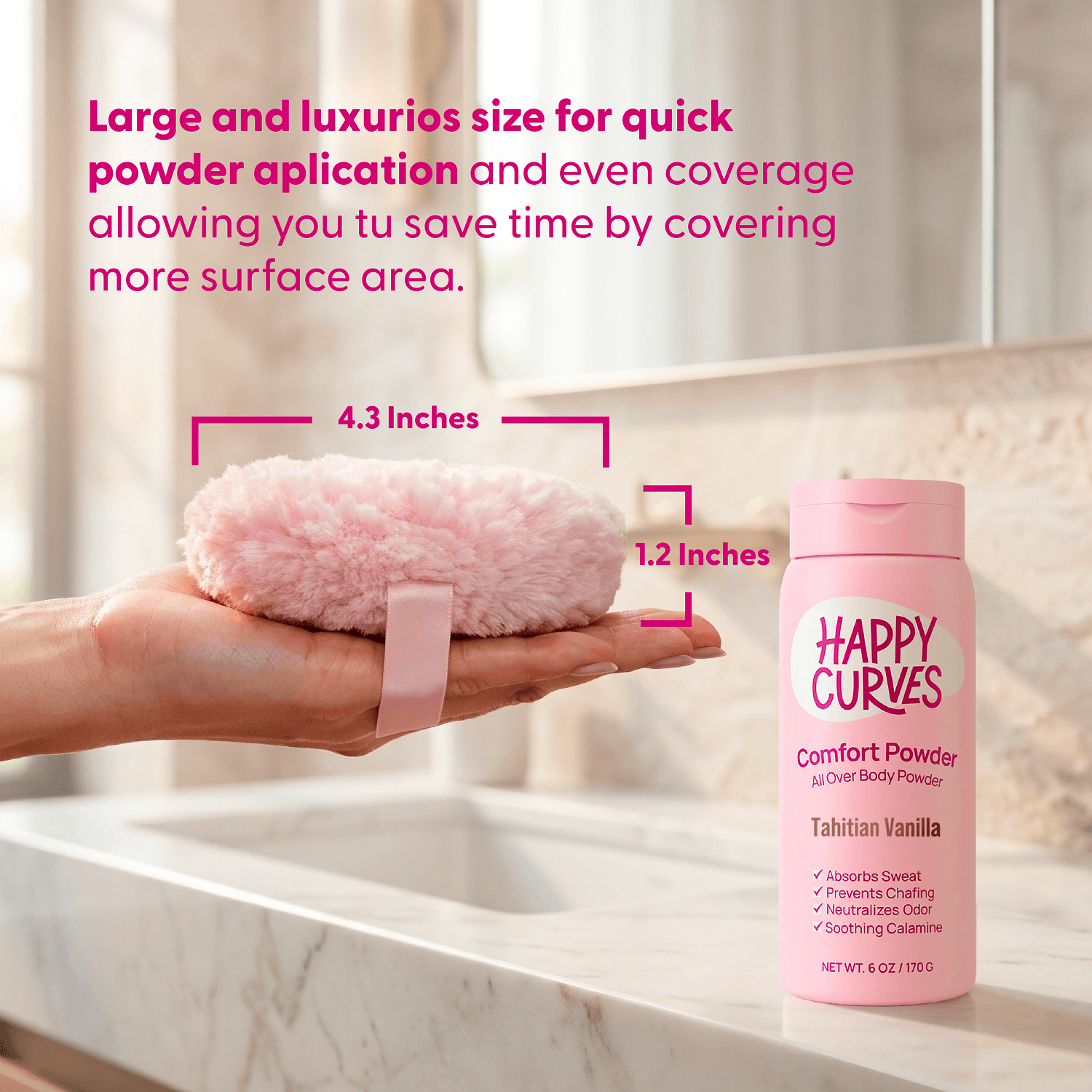 Comfort Powder + Powder Puff