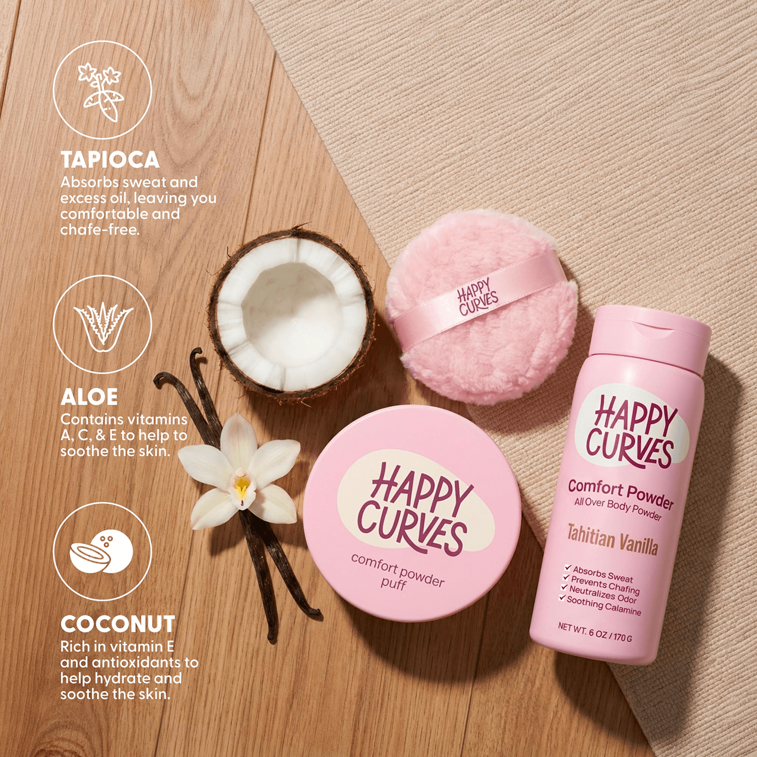Comfort Powder + Powder Puff