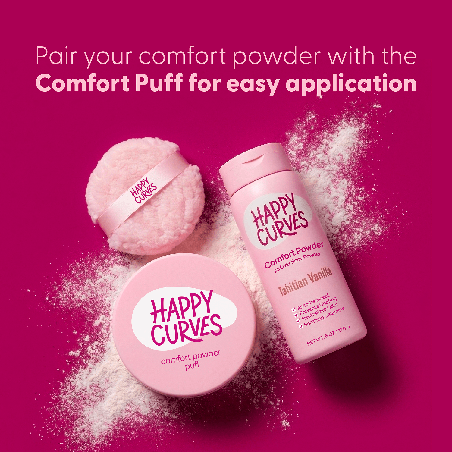 Comfort Powder + Powder Puff